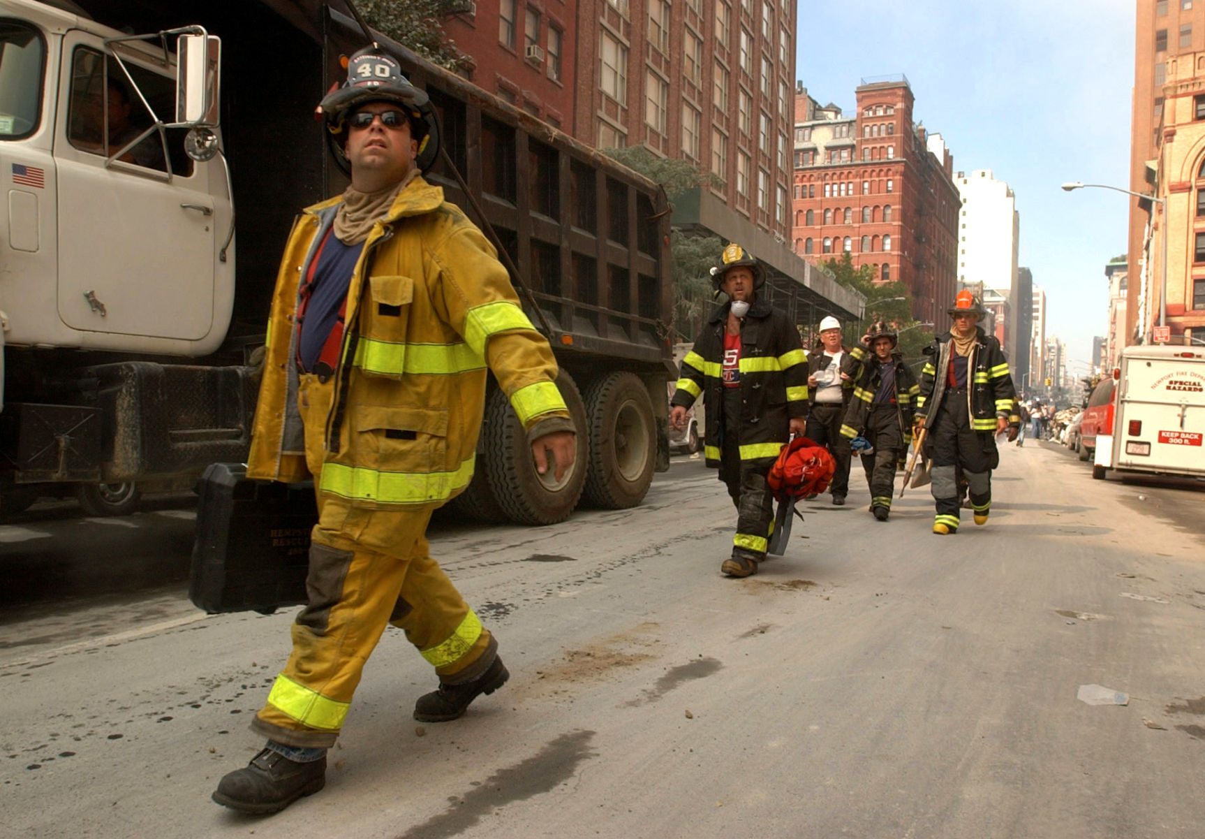 World Trade Center attack day after